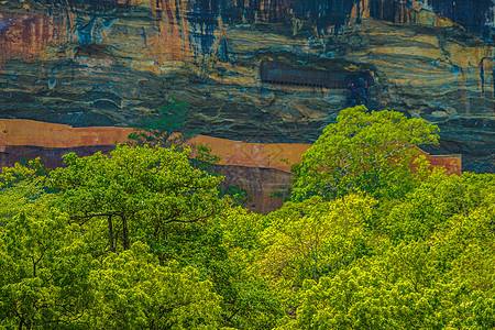 斯里兰卡海吉里亚岩世界遗产遗址旅游寺庙圣地古迹世界遗产怪石遗迹旅行历史地标图片