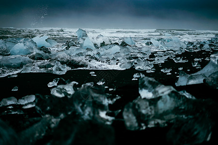 钻石海滩Feico图像冰岛透明冰川酒店图片