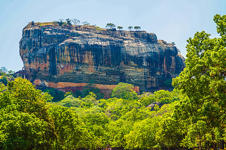 斯里兰卡海吉里亚岩世界遗产遗址岩石景点古迹地标世界遗产古城圣地旅行遗迹佛像图片