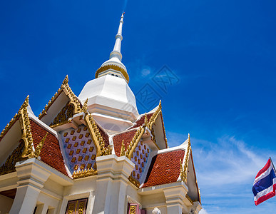佛教寺的白大堂大厅建筑学建筑寺庙宗教旅游佛教徒宝塔天空旅行图片