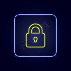 美丽的时尚色彩多彩的奈恩城堡图标  矢量钥匙密码插图基准技术网络按钮锁孔隐私秘密图片