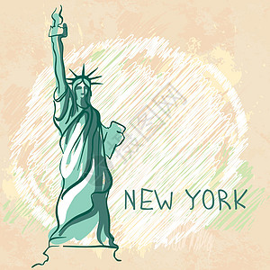 世界著名里程碑系列 自由女神像 美国纽约图片