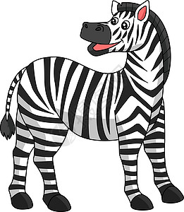 Zebra 卡通彩色剪贴板说明图片
