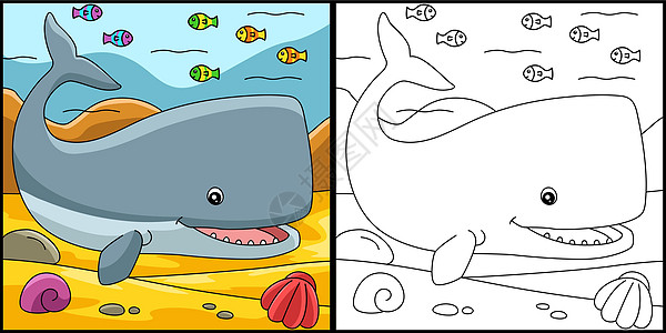 Sperm 鲸鱼染色页面说明图片