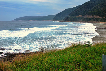 墨尔博恩 澳洲海滩的美丽景色图片