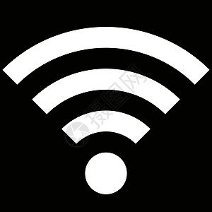 黑色背景上的 Wi-Fi 图标图片