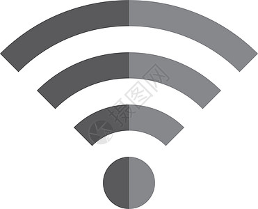 一个简单的 wifi 符号图标高清图片