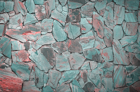 现代风格设计 装饰有水泥的混凝土破碎不均匀表面石头紫色橙子墙纸岩石艺术石工建筑学巨石房子图片
