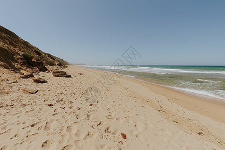 澳大利亚Barwon Head的第十三个海滩海岸旅行国家晴天旅游波浪冲浪动物群闲暇海浪图片