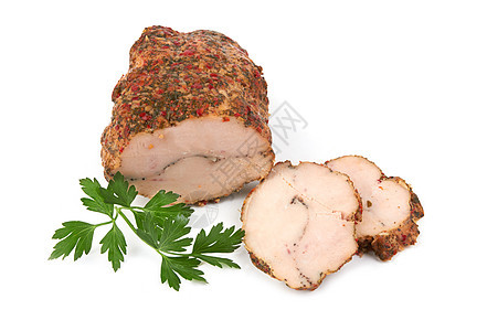 白面烤肉猪肉草药炙烤红色食物烹饪屠夫粉色木板牛肉图片