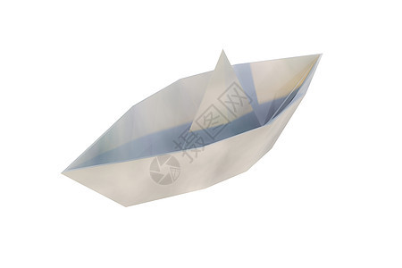 纸船巡航船运旅行插图玩具乐趣白色折纸床单帆船图片