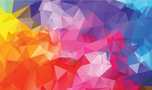 矢量抽象带纹理的多边形背景 模糊的三角形设计 图案可用于背景马赛克钻石奢华强光坡度网格魔法通讯网络蓝色图片