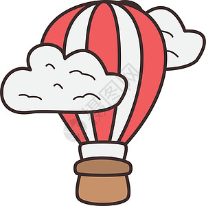 空气篮子旅行网络标识运输气球飞艇乐趣航班冒险图片