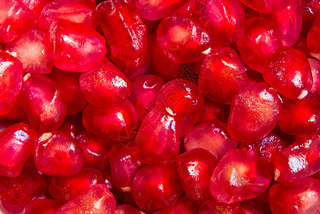 石榴种子作为果实背景的全底背景背景饮食食物甜点情调水果异国营养红色热带图片