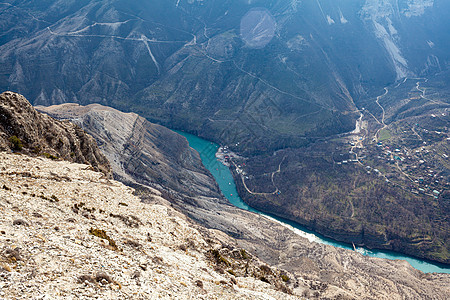 苏拉克峡谷是世界上最深的峡谷之一阳光悬崖摄影远足环境游客国家冒险力量旅游图片