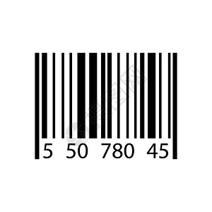 现实的条形码图标 现代简单的平面条形码 营销 互联网的概念 用于网站设计 移动应用程序的市场商标的时尚矢量标志 条形码标志图片