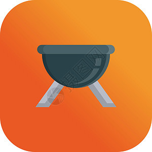 烧烤网络木炭工具插图烹饪互联网标识食物牛扒野餐背景图片