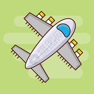 飞机飞机场空气翅膀喷射商业插图货物运输航班航空图片