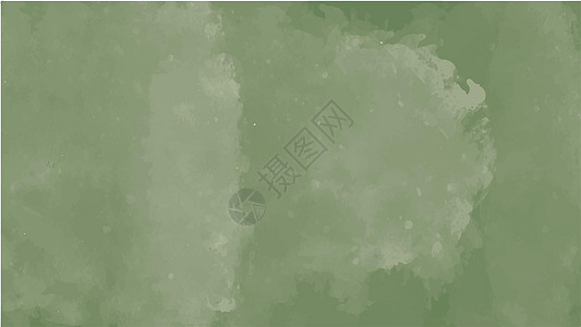 绿色水彩背景设计 水彩背景概念 矢量 掌声艺术中风绘画刷子白色画笔墨水飞溅横幅墙纸图片