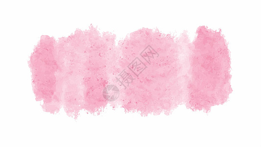 您设计的粉红色水彩背景资源绘画红色坡度中风墨水白色横幅插图墙纸图片