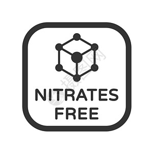 Nitartes 免费矢量图标 产品无过敏原成分符号 没有 nitartes 矢量图标 用于食品包装印刷的食品不耐受种群矢量图图片