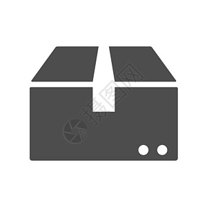 用于网络 移动应用程序和 ui 设计的容器框框图标   info tooltip时间惊喜插图库存货物货运物流纸盒界面用户图片