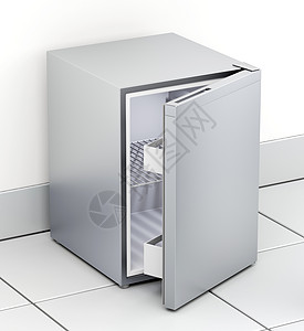 空小型小冰箱冷却器器具架子厨房图片