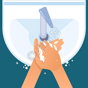 洗手日发烧预防肥皂疾病安全皮肤细菌棕榈指甲活动图片
