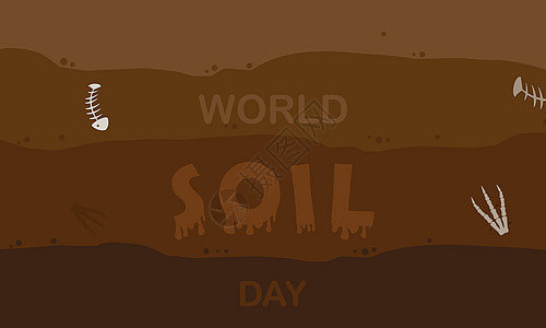 世界土壤达预防回收生育力植物壤日质地明信片活动全世界生长图片