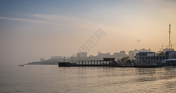 乌克兰敖德萨Langeron海岸支撑长廊旅游海浪旅行全景城市图片