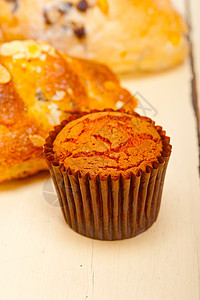 甜面包蛋糕选择葡萄干美食面团面包杏仁糕点早餐甜点营养鞋垫图片