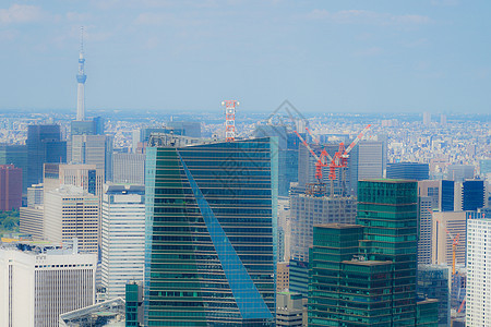 东京天树与城市景观高层旅游公寓商业交通建筑群街景办公楼天空建筑图片