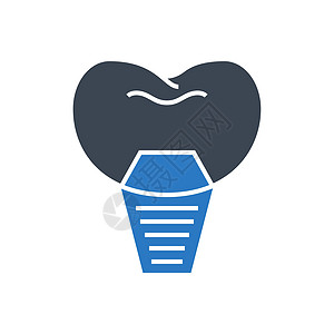 Glyph 图标插图假牙药品字形图表卫生手术牙医外科空腔图片
