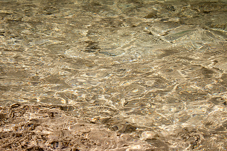 海面沙质 浅海水层 特写海面图片