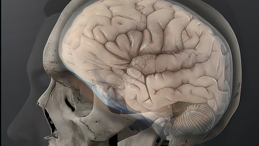 头骨内脑积分液神经头脑纺纱细胞解剖学抗体冲动团队灯泡药品图片