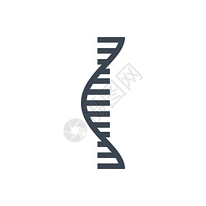 RNA 相关矢量 glyph 图标基因组科学化学遗传学螺旋字形基因插图代码药品图片