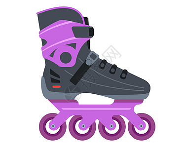 紫色溜冰滑板 儿童运动鞋图片