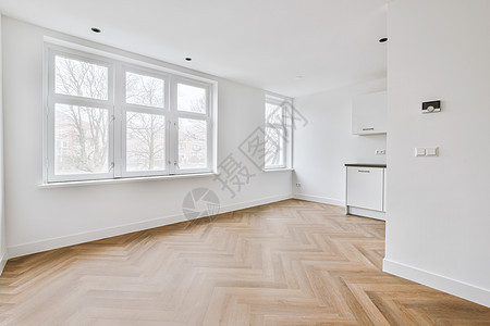 空空白色房间建筑空白地面房子窗户公寓木地板天花板架子建筑学图片