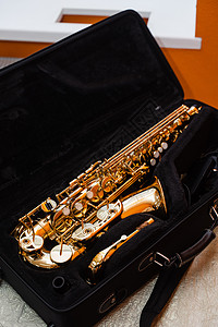 萨克斯管乐器以防万一 演奏爵士乐的萨克斯乐器青铜黄铜木管金子艺术爵士乐喇叭乐队白色金属图片