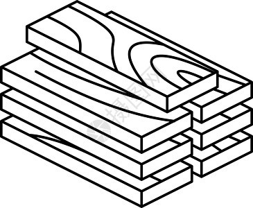 木板图示 木板堆 地板建筑材料图片