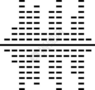 数字平衡器图标 黑色音效符号 音频波图片