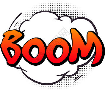 Boom 漫画云 以回溯风格表达有趣的声音图片