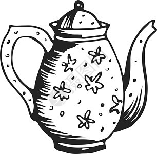 Porcelain茶壶 陶瓷容器 安眠药食用台图片