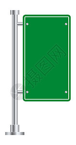 空街道信息板 绿色路标图片