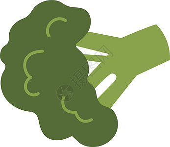 绿色花椰菜图标 新鲜健康饮食卷心菜图片
