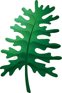 绿色发芽树枝图标 装饰性花卉元素图片