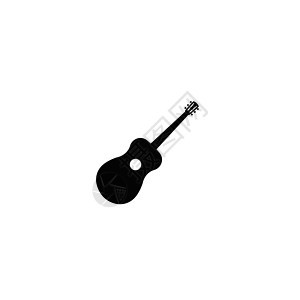 吉他标志插图细绳爵士乐岩石蓝调音乐低音娱乐吉他手歌曲图片