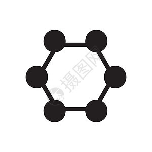 分子标志 vecto原子生物学公司技术基因标识艺术卫生环形插图图片