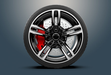 轮胎模拟模型图片