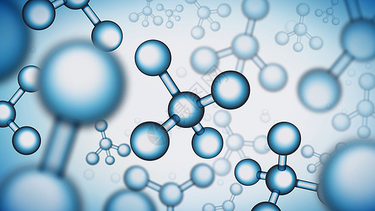 EPS 10 插图分子结构科学背景 医疗保健医学 3d 插图 与蓝色细胞或原子的化学背景 核生物技术 dna 配方研究活力基因生图片